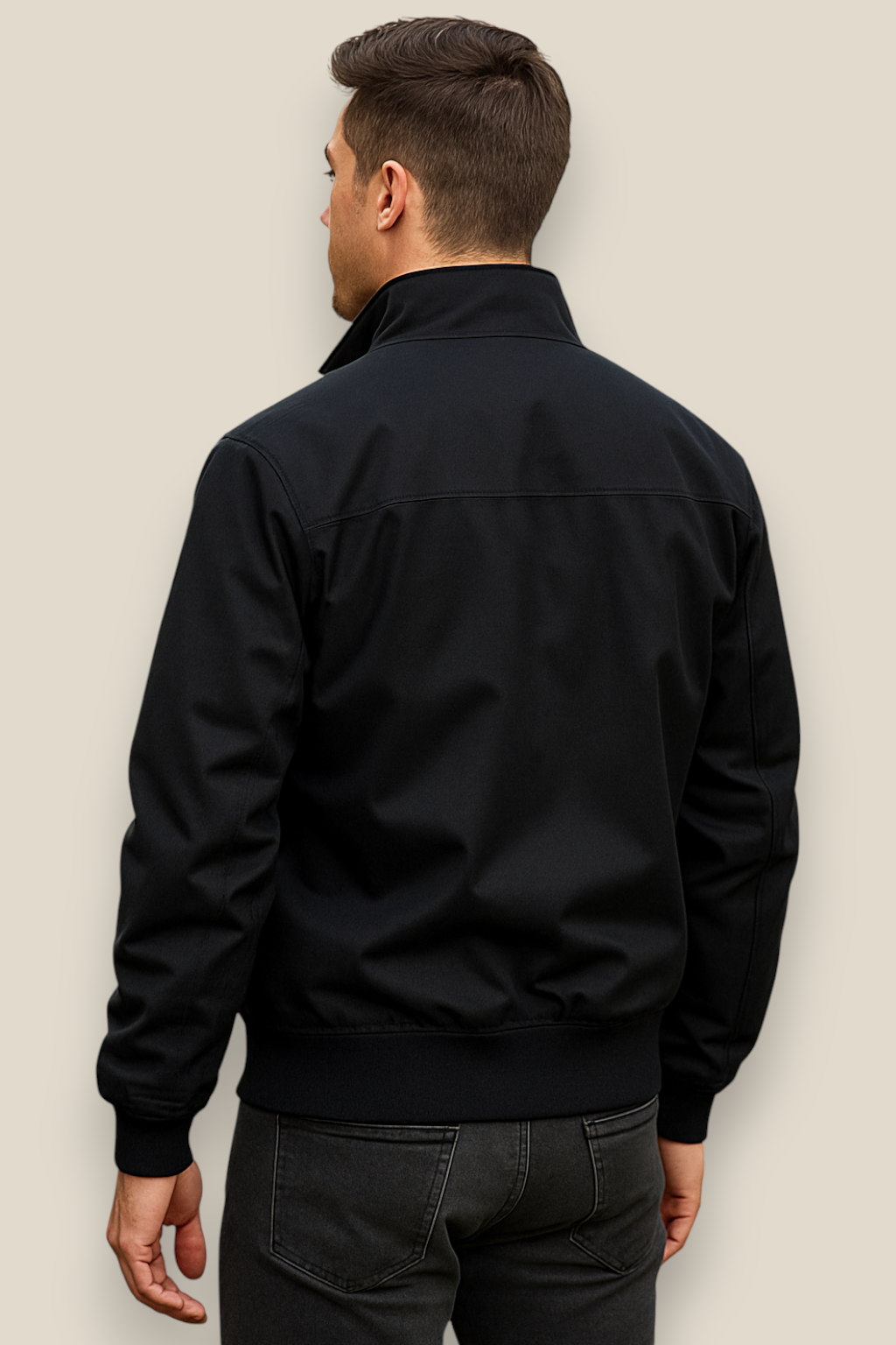 Men’s Windbreaker Jacket, Lightweight Winter Sportswear, Warm Casual Outerwear