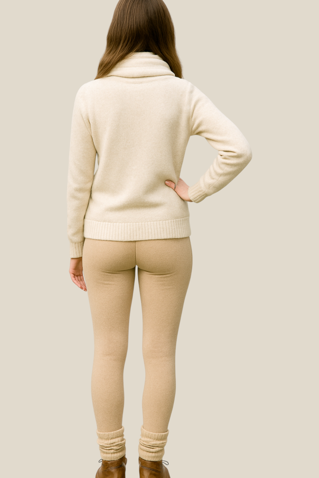 Women’s Fleece Lined Leggings - Thick Winter Thermal Tights