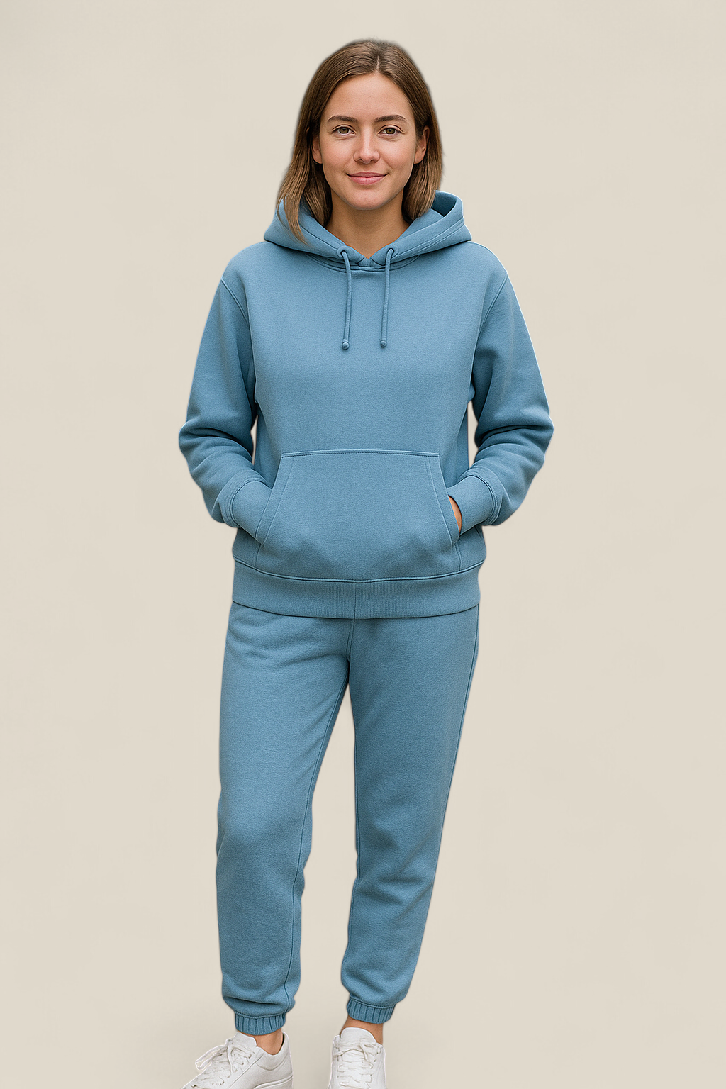 Women’s Casual Two-Piece Set, Hoodie And Sweatpants Tracksuit, Long Sleeve Outfit