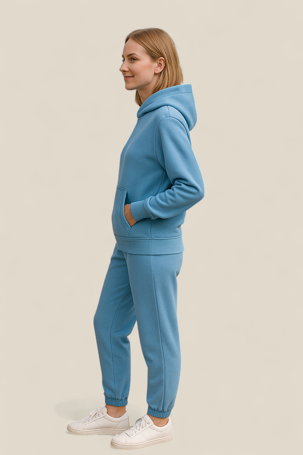 Women’s Casual Two-Piece Set, Hoodie And Sweatpants Tracksuit, Long Sleeve Outfit