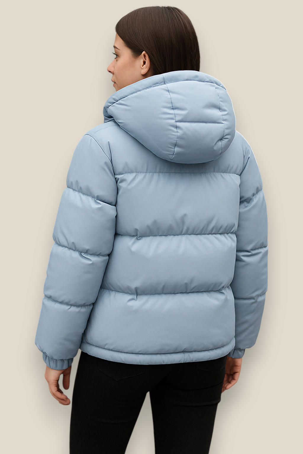 Women’s Winter Puffer Jacket - Thick Hooded Down Coat