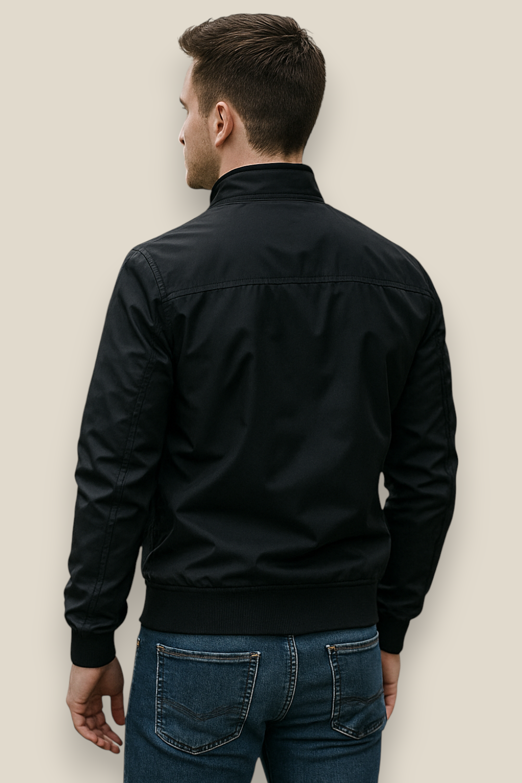 Men’s Bomber Windbreaker Jacket - Winter Slim Fit Coat