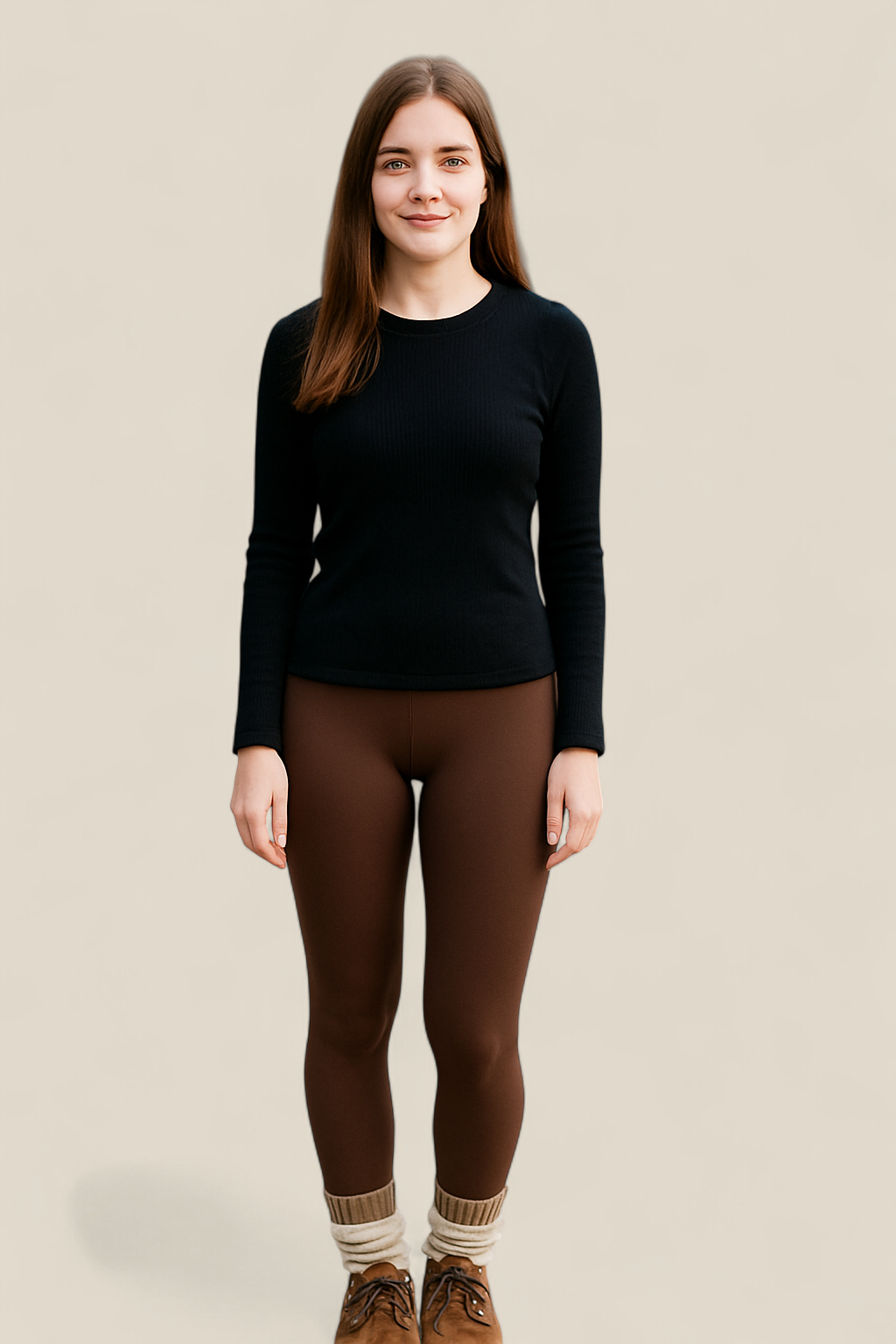 Women’s Fleece Lined Leggings - Thick Winter Thermal Tights