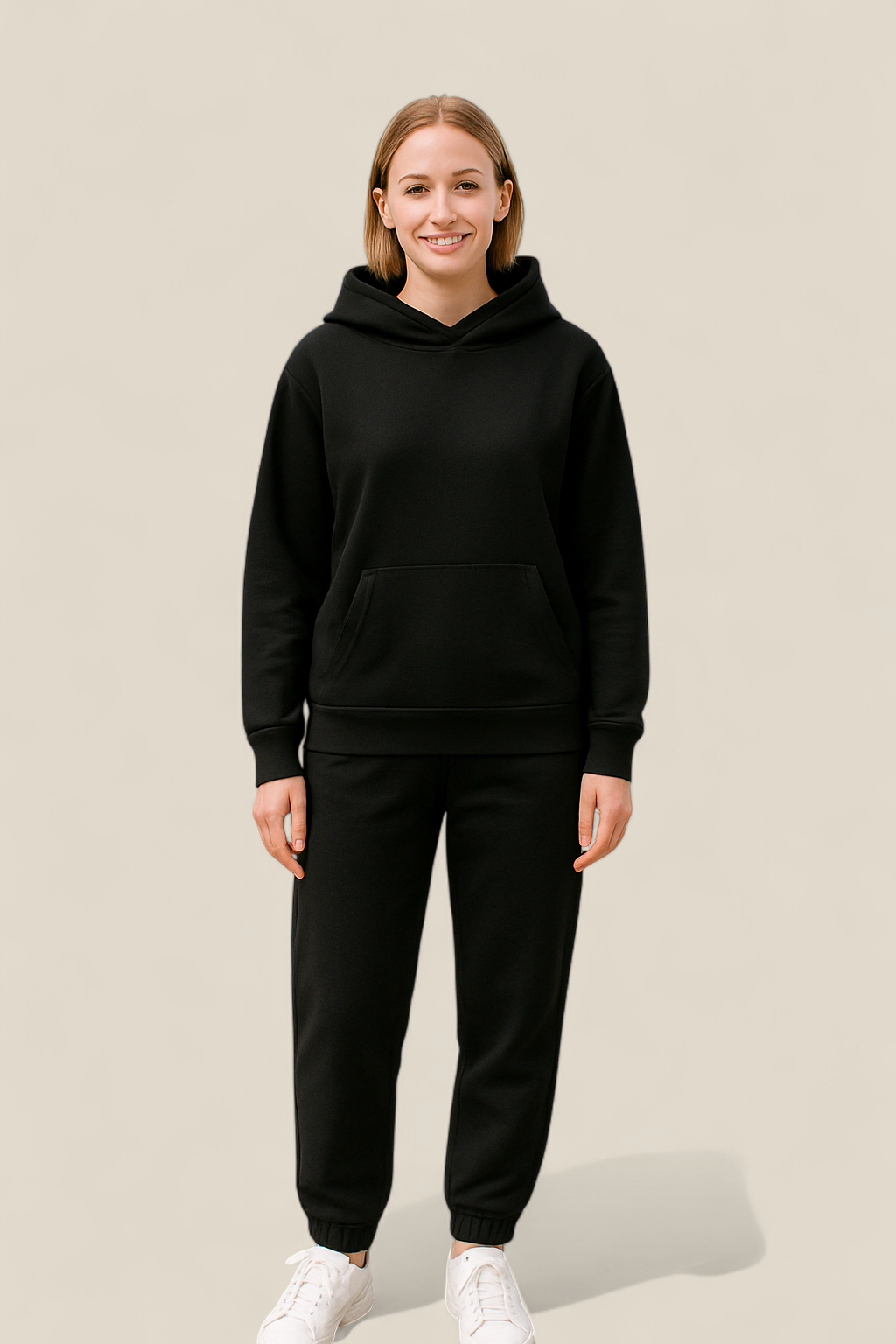 Women’s Casual Two-Piece Set, Hoodie And Sweatpants Tracksuit, Long Sleeve Outfit