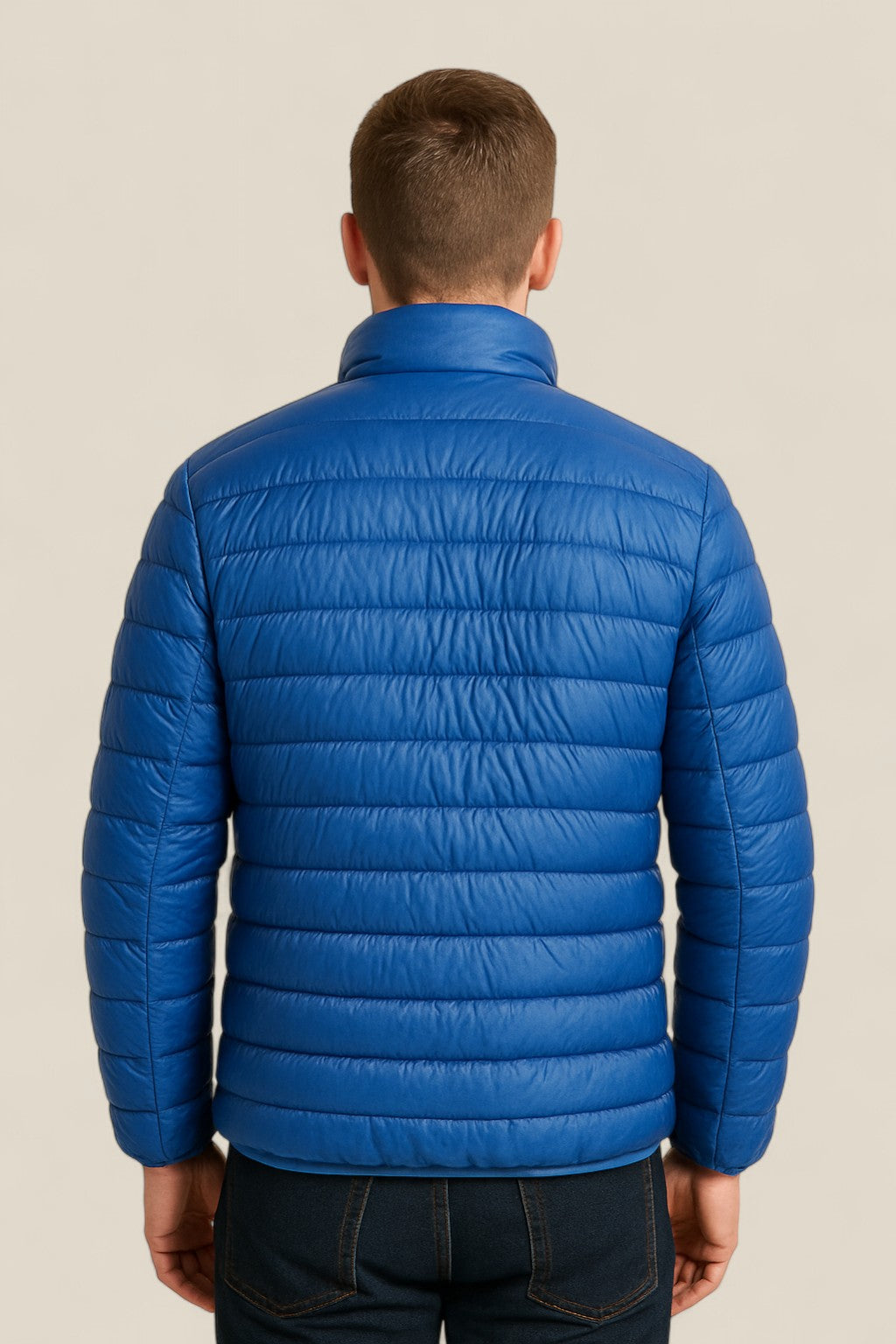 Men’s Down Puffer Jacket - Ultra Light Waterproof Winter Coat