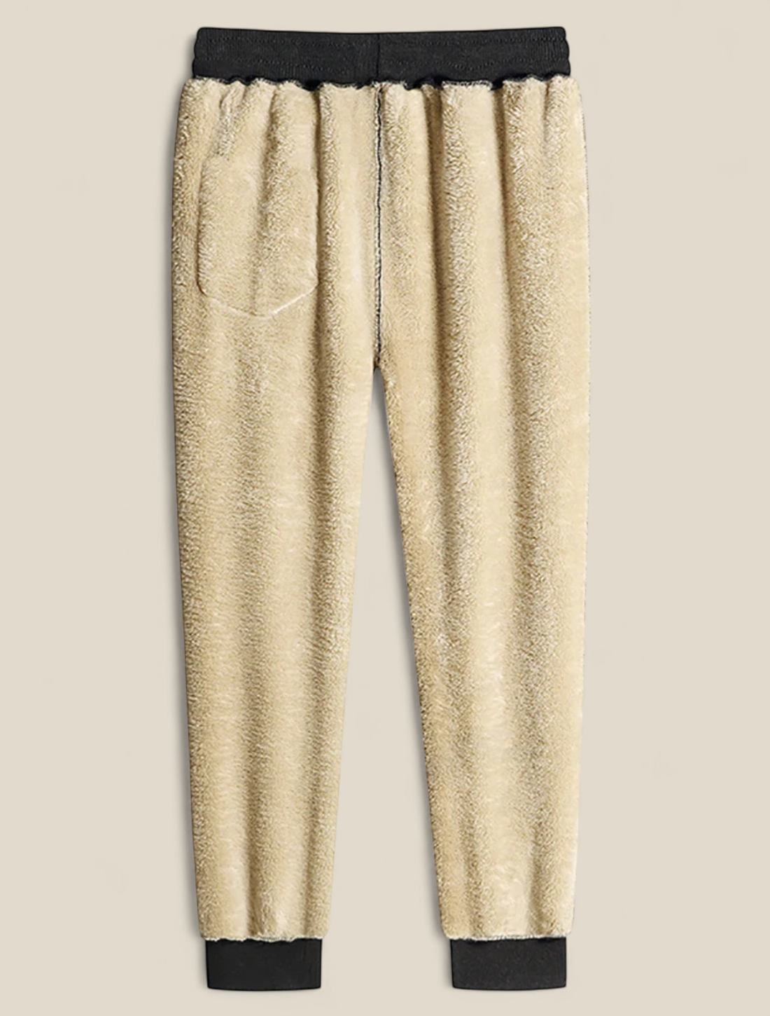 Men’s Winter Joggers, Thick Lamb Wool Lined Pants, Casual Sportswear Trousers