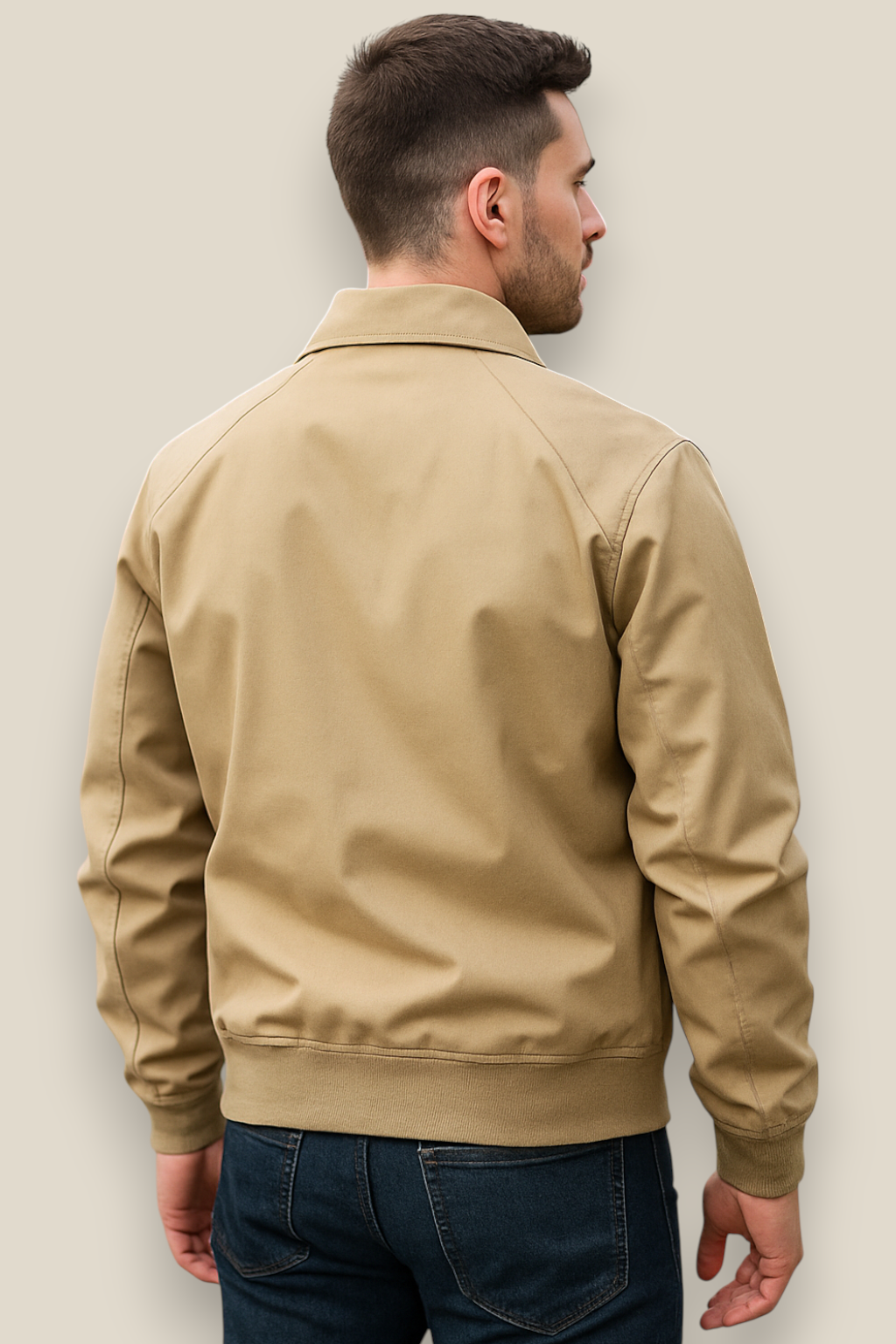 Men’s Windbreaker Jacket, Lightweight Winter Sportswear, Warm Casual Outerwear