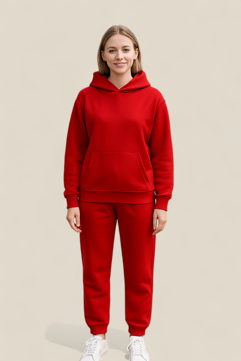 Women’s Casual Two-Piece Set, Hoodie And Sweatpants Tracksuit, Long Sleeve Outfit