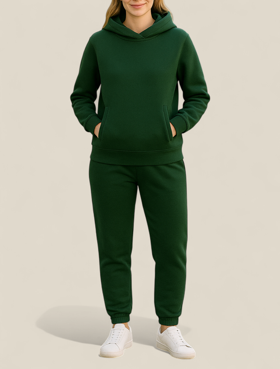 Women’s Casual Two-Piece Set, Hoodie And Sweatpants Tracksuit, Long Sleeve Outfit