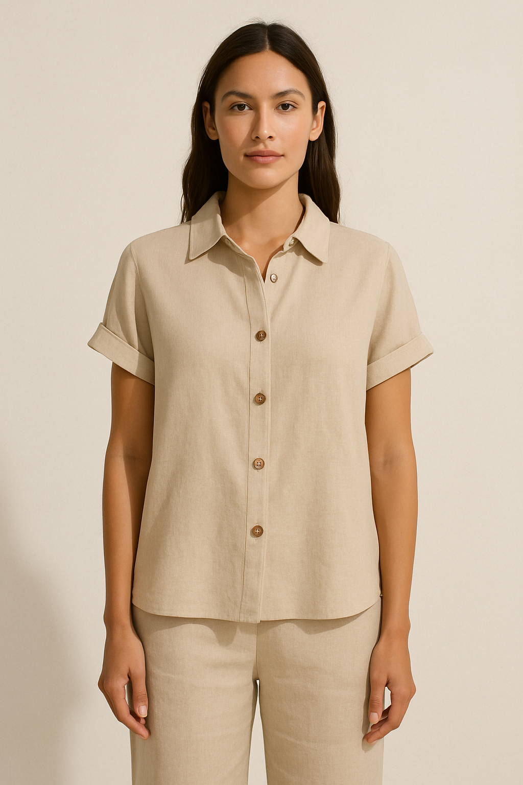 Amelie | Linen Blouse